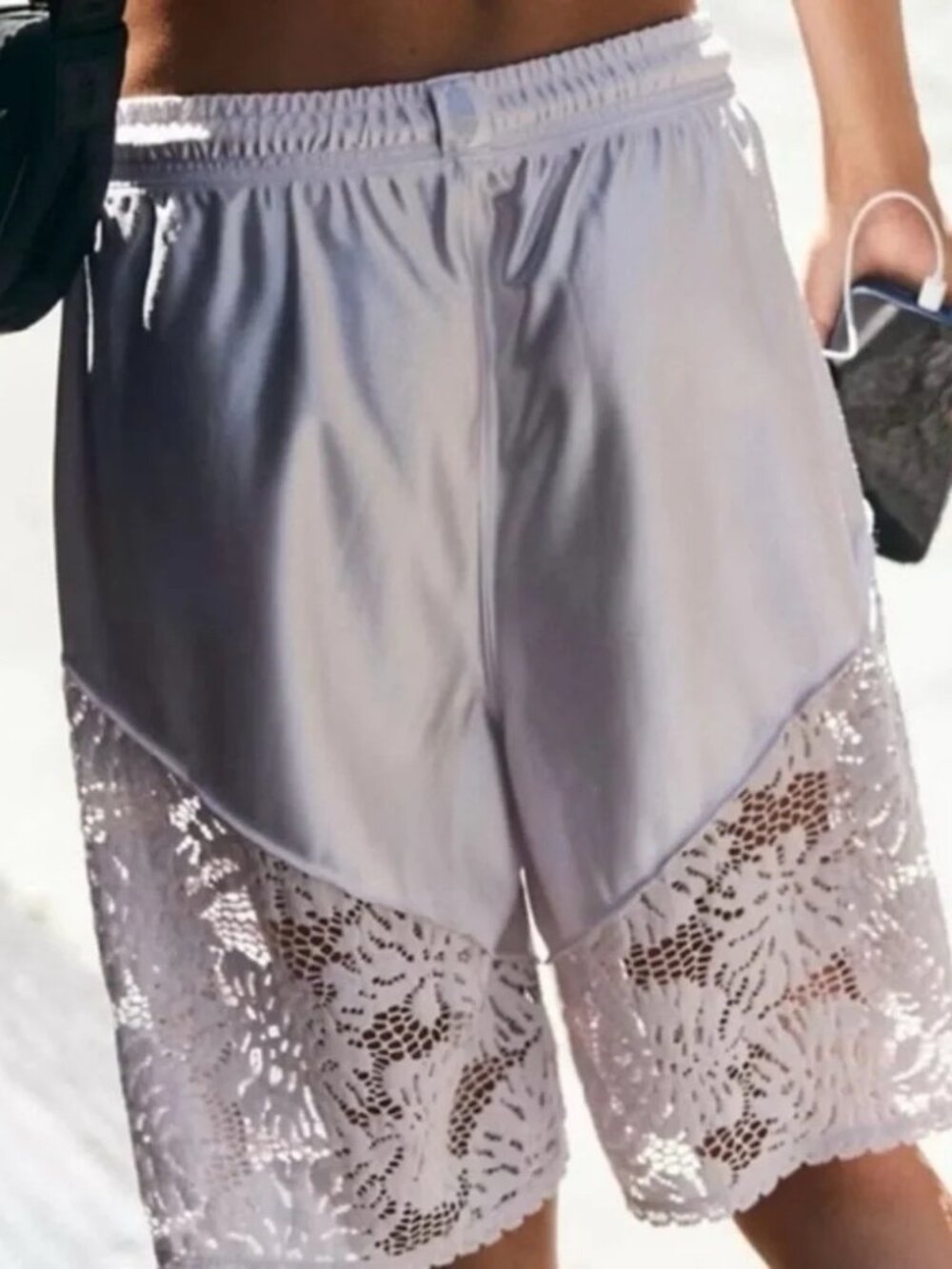 NWT Free People Movement Roster Shorts Rose size- LARGE - Picture 3 of 6